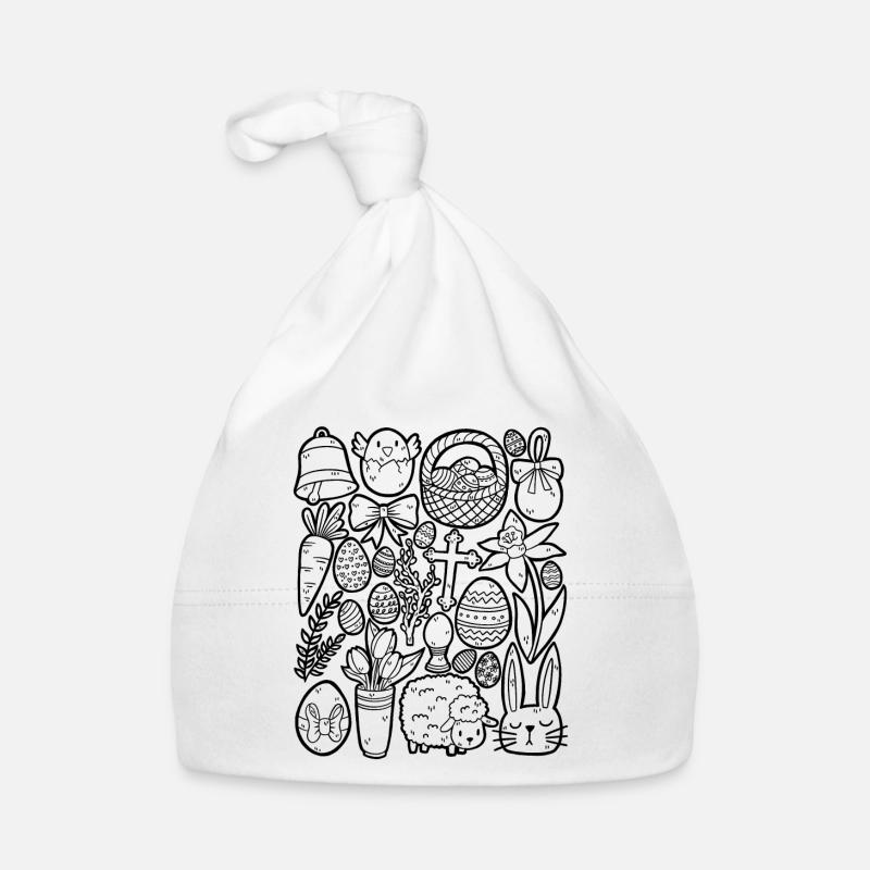 Easter Organic Baby Cap