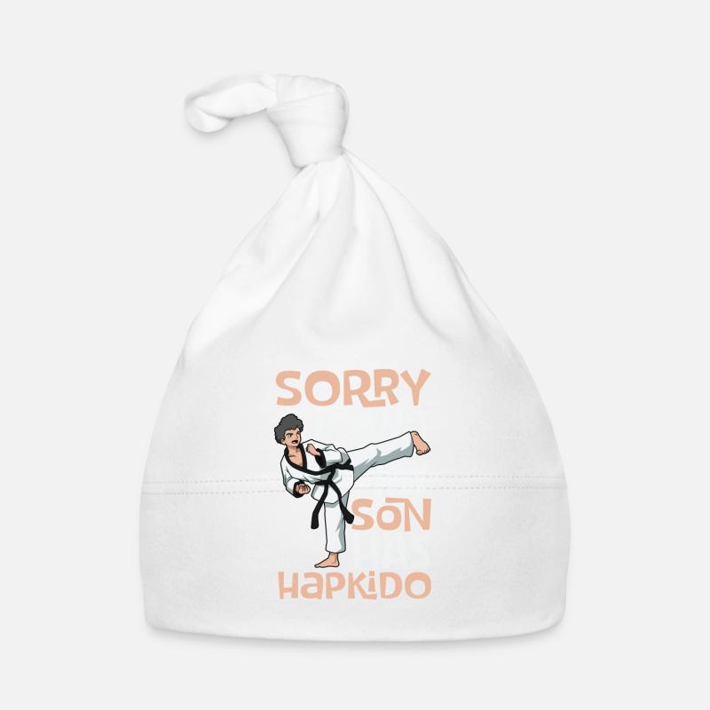 My son does Hapkido Organic Baby Cap