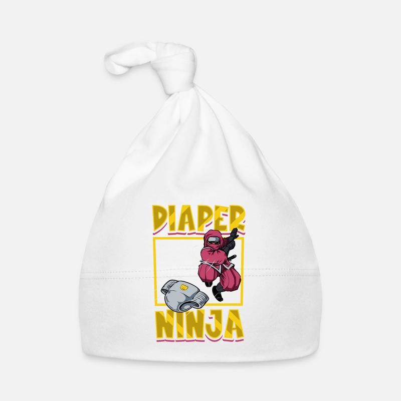 Couche-culotte Ninja - Lange pour bébé Bonnet bio Bébé