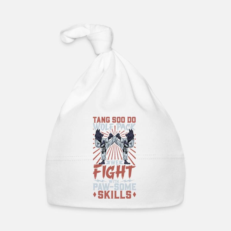 Wolf - Tang Soo Do Baby Bio-Mütze