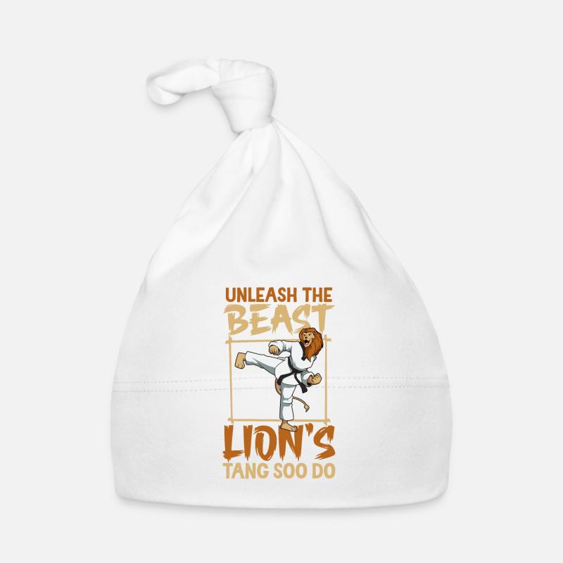 Lion - Tang Soo Do Bonnet bio Bébé