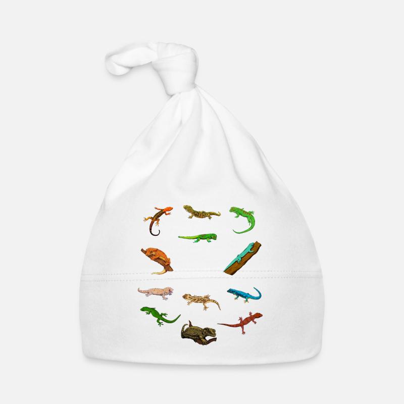 J’adore les geckos Bonnet bio Bébé