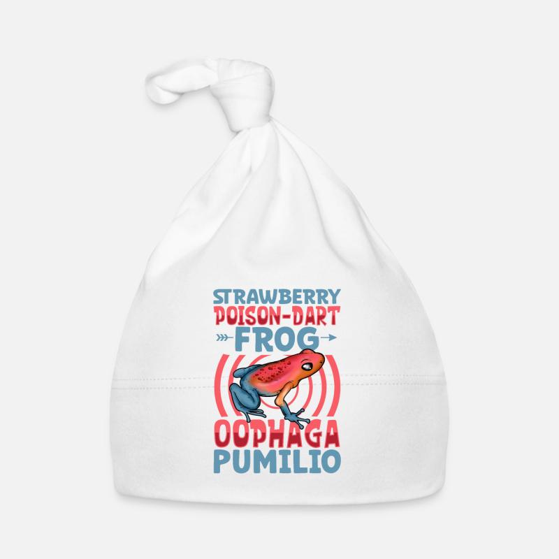 Erdbeerfröschchen Baby Bio-Mütze