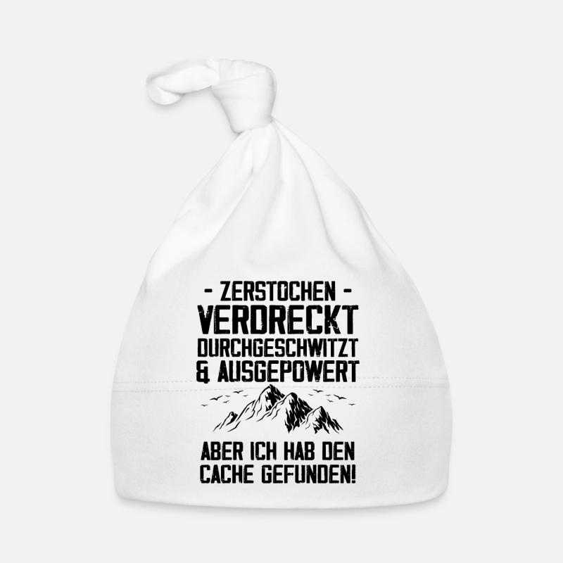 Gecache Geocaching Hobby Cache Baby Bio-Mütze