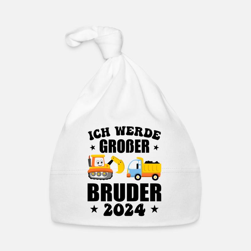 Ich Werde Großer Bruder 2024 Baby Bio-Mütze