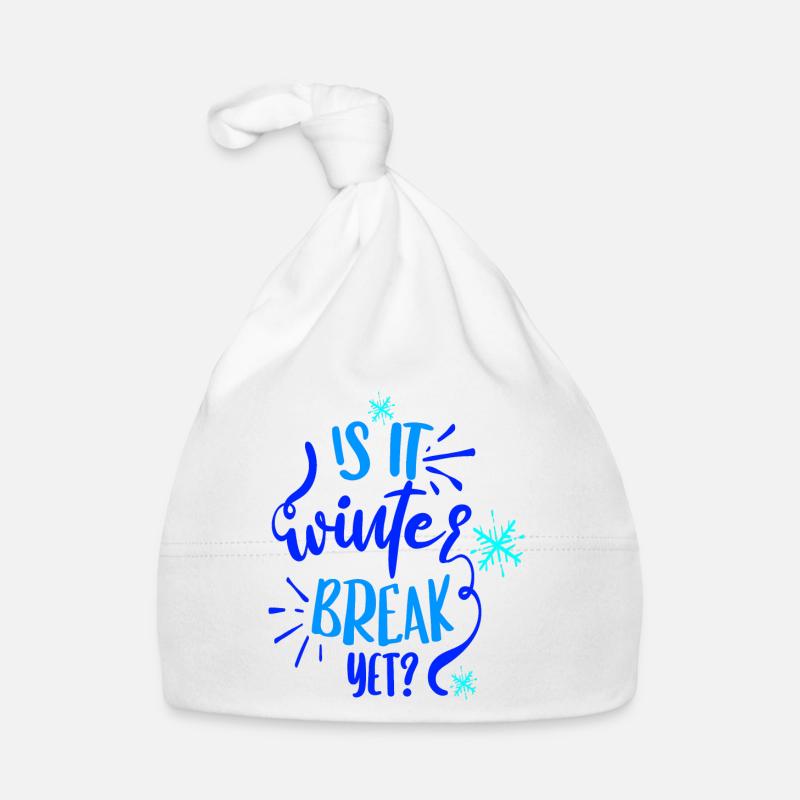 Winter Break Organic Baby Cap
