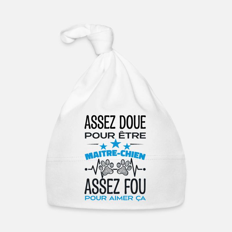 Gifted enough to be a DOG HANDLER Organic Baby Cap