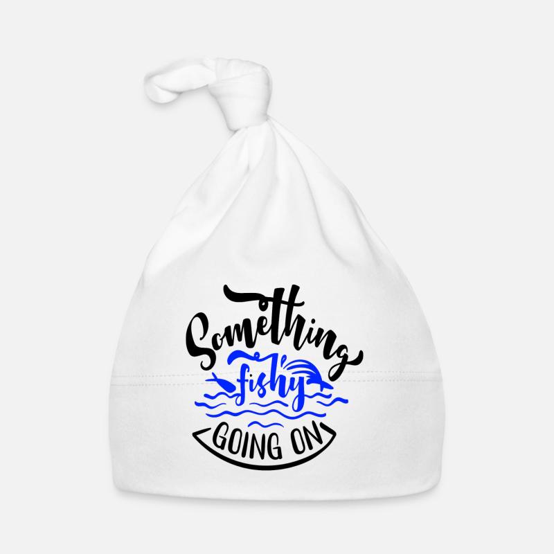 Something fishy going on Organic Baby Cap