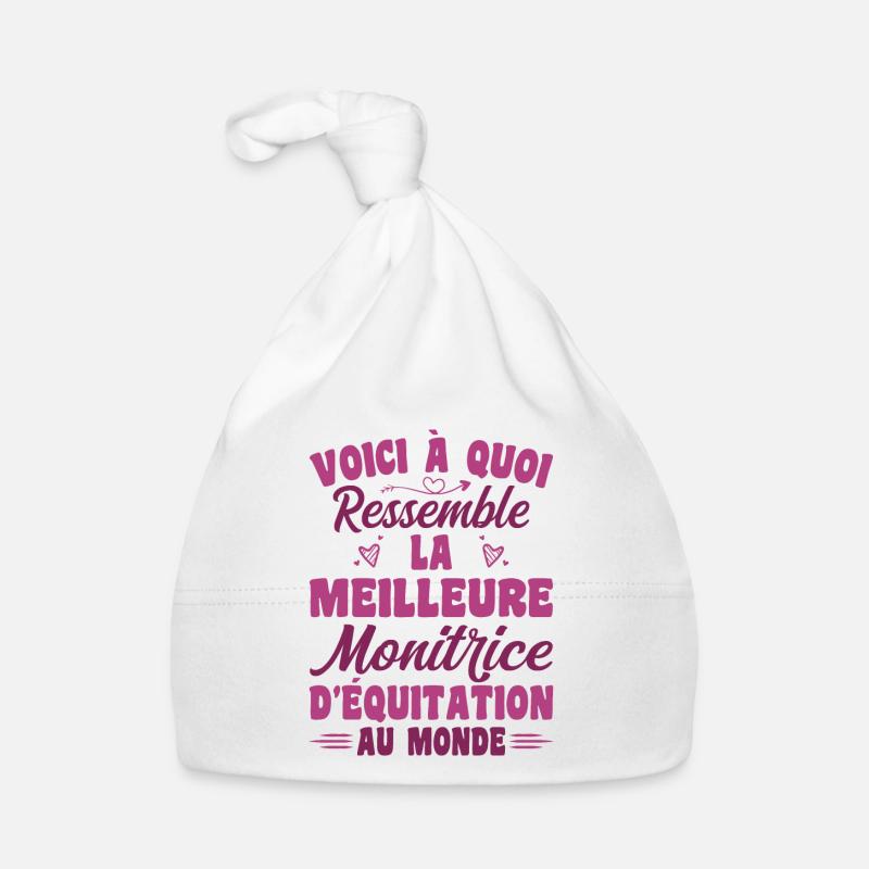 Der beste Reitlehrer der Welt Baby Bio-Mütze