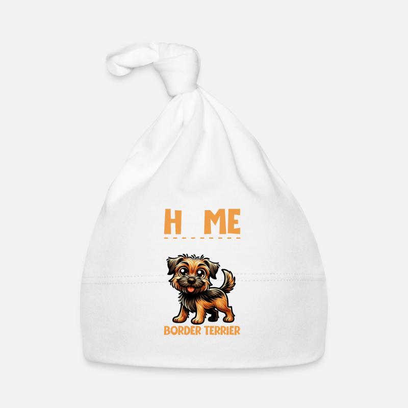 Home - Border Terrier Organic Baby Cap