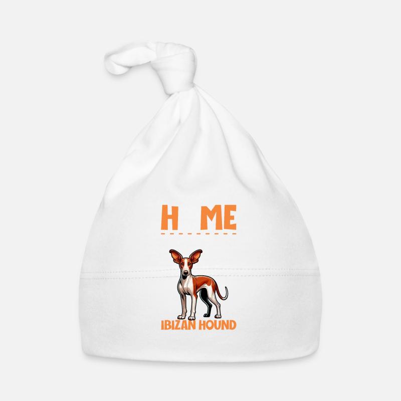 Zuhause - Podenco Ibicenco Baby Bio-Mütze
