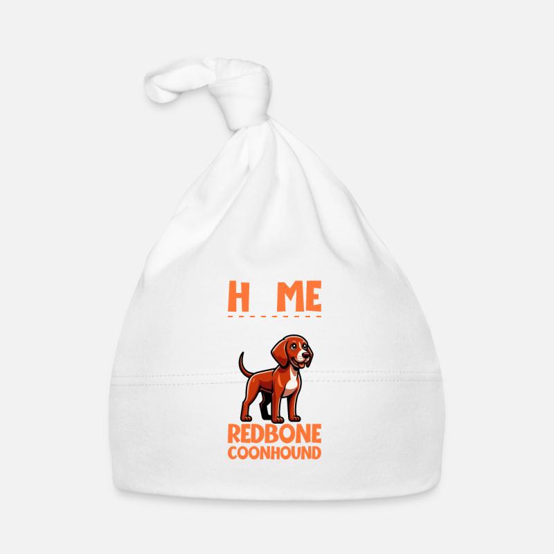 Zuhause - Redbone Coonhound Baby Bio-Mütze