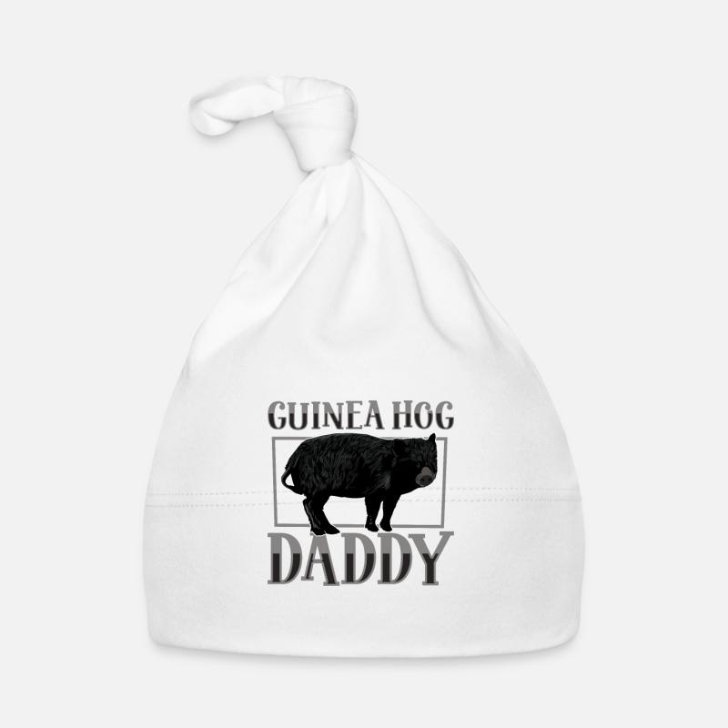 Guinea Hog Papa Organic Baby Cap