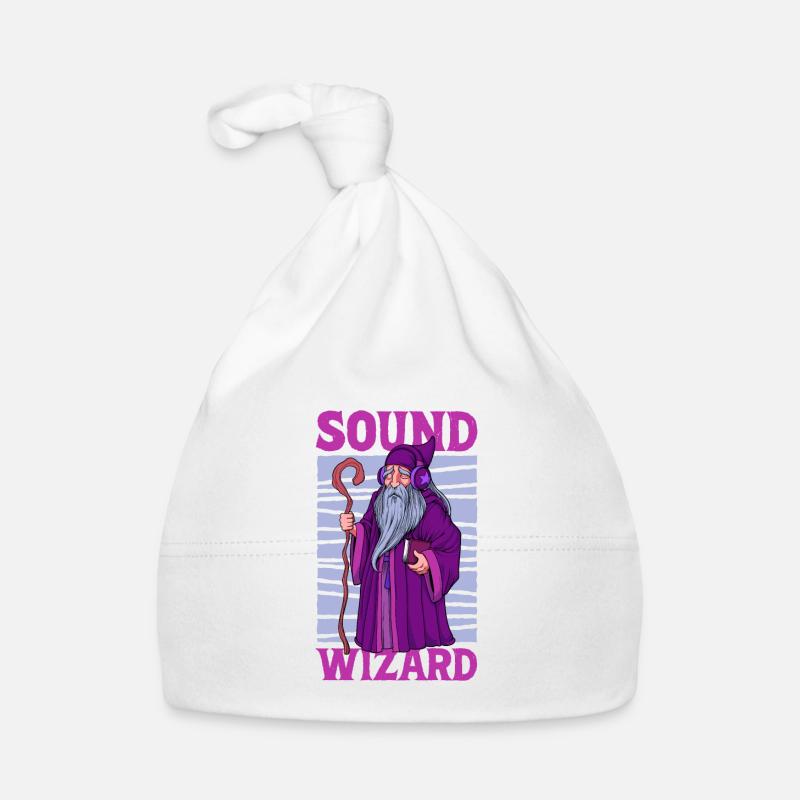 Sound Wizard - Tontechniker Baby Bio-Mütze