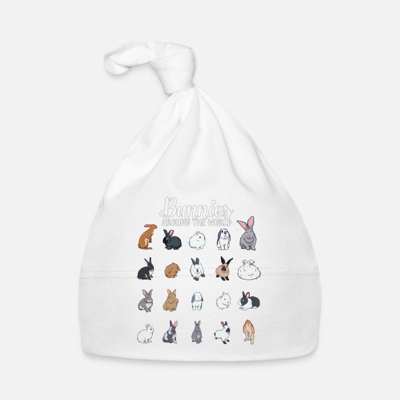 Rabbits of the World - Rabbit Organic Baby Cap