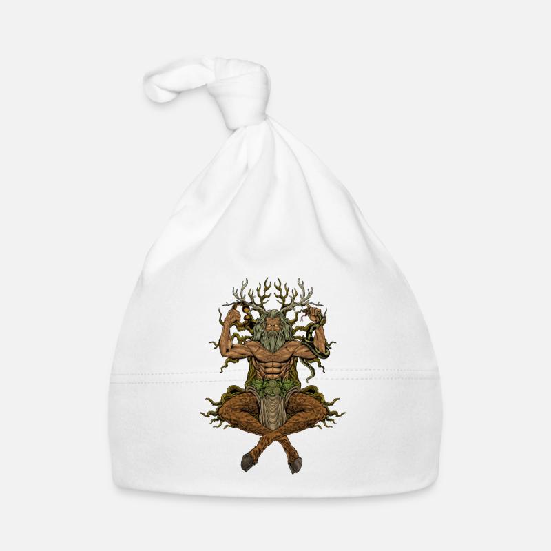 Dieu de la mythologie celtique - Cernunnos Bonnet bio Bébé