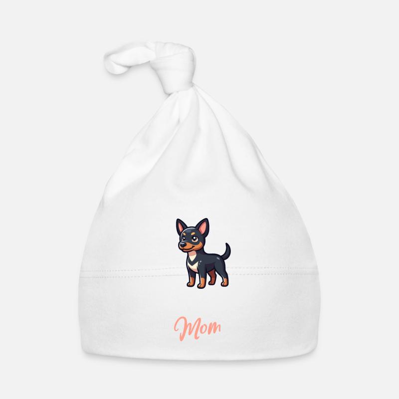 Australian Kelpie Mama Baby Bio-Mütze