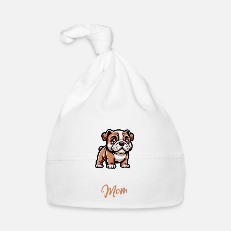 Continental Bulldog Mama Baby Bio-Mütze