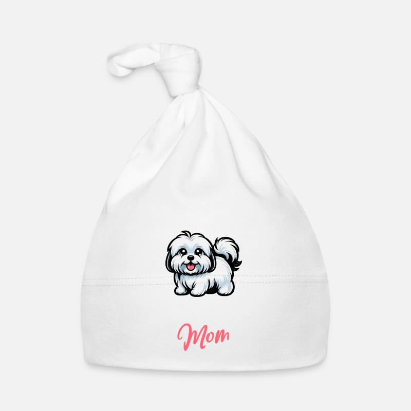 Coton de Tulear Mama Organic Baby Cap