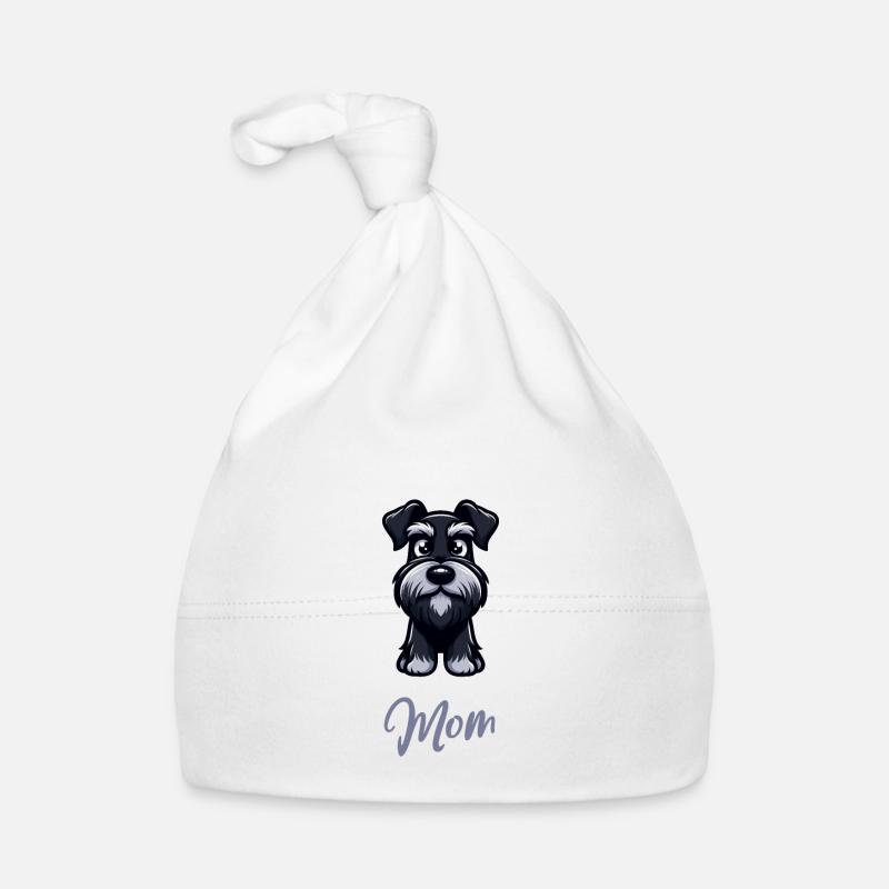 Maman Schnauzer Géant Bonnet bio Bébé