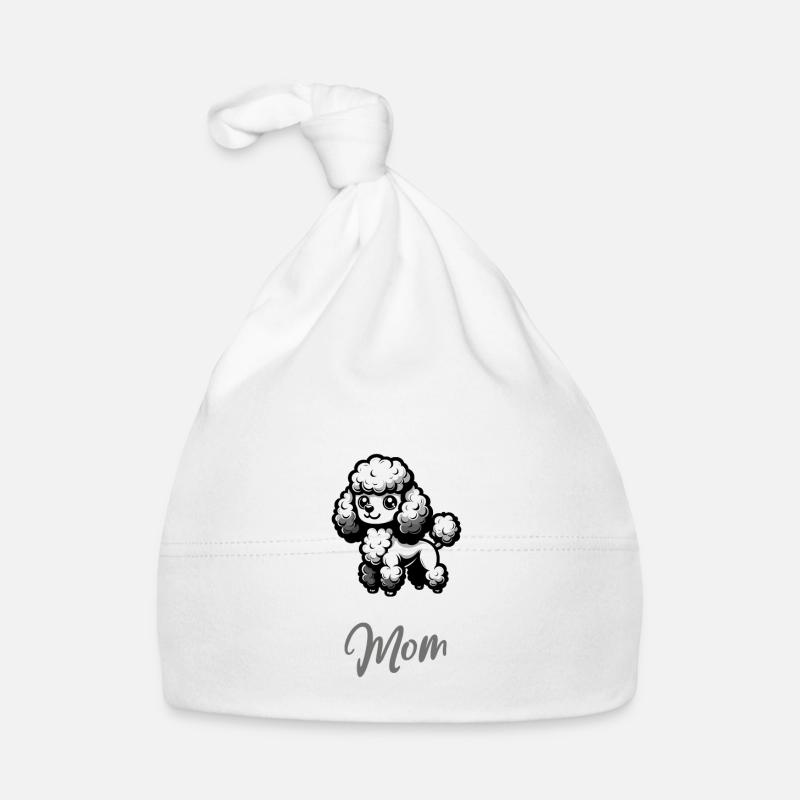 Toy-Pudel Mama Baby Bio-Mütze