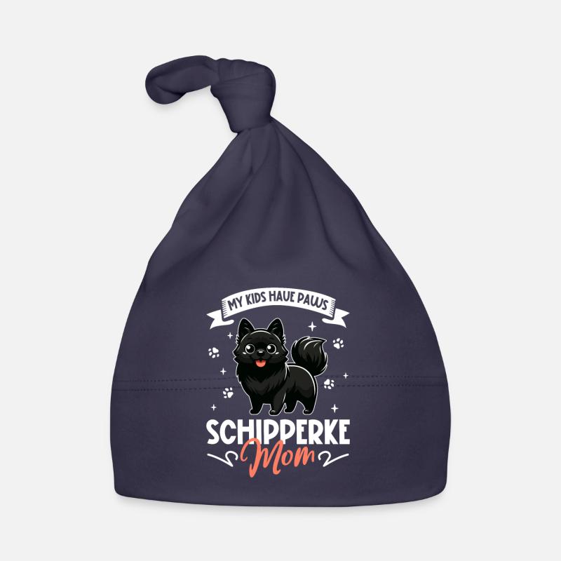 Maman Schipperke Bonnet bio Bébé