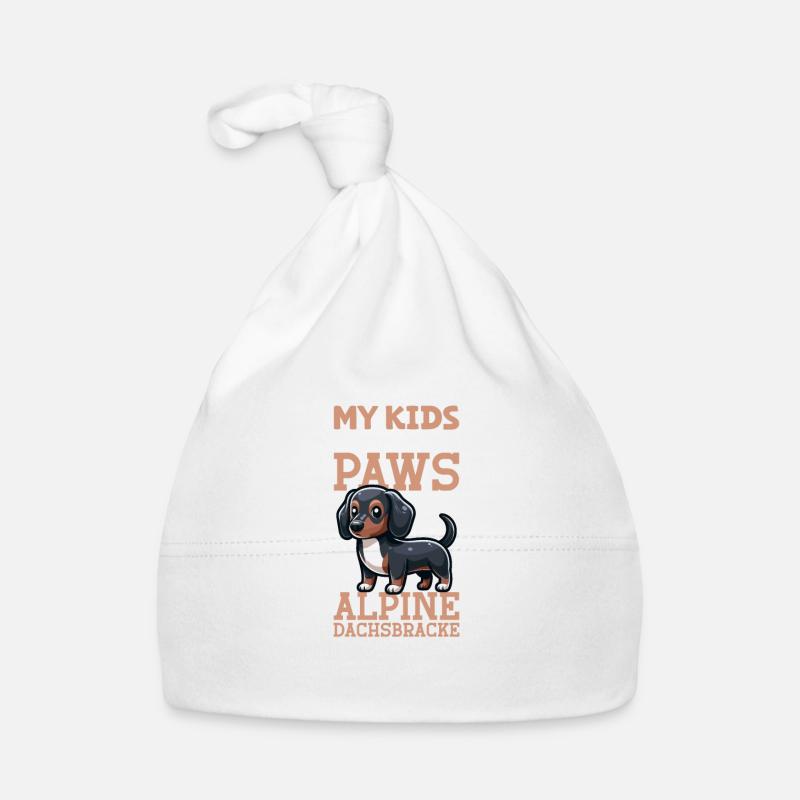 Alpine Dachsbracke Papa Organic Baby Cap
