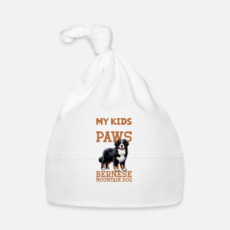 Bernese Mountain Dog Dad Organic Baby Cap