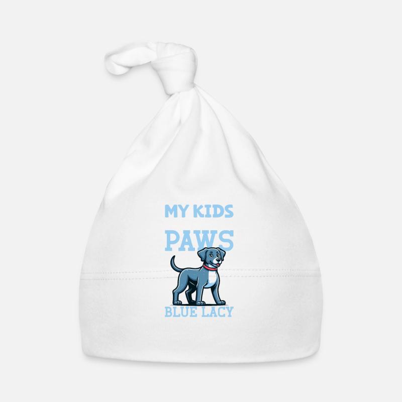 Bleu dentelle papa Bonnet bio Bébé