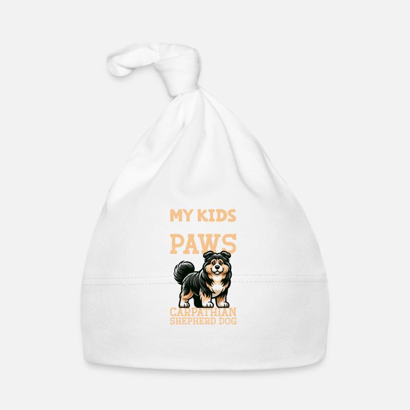 Carpathian Shepherd Dog Dad Organic Baby Cap