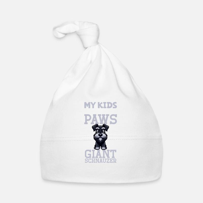 Papa Schnauzer géant Bonnet bio Bébé