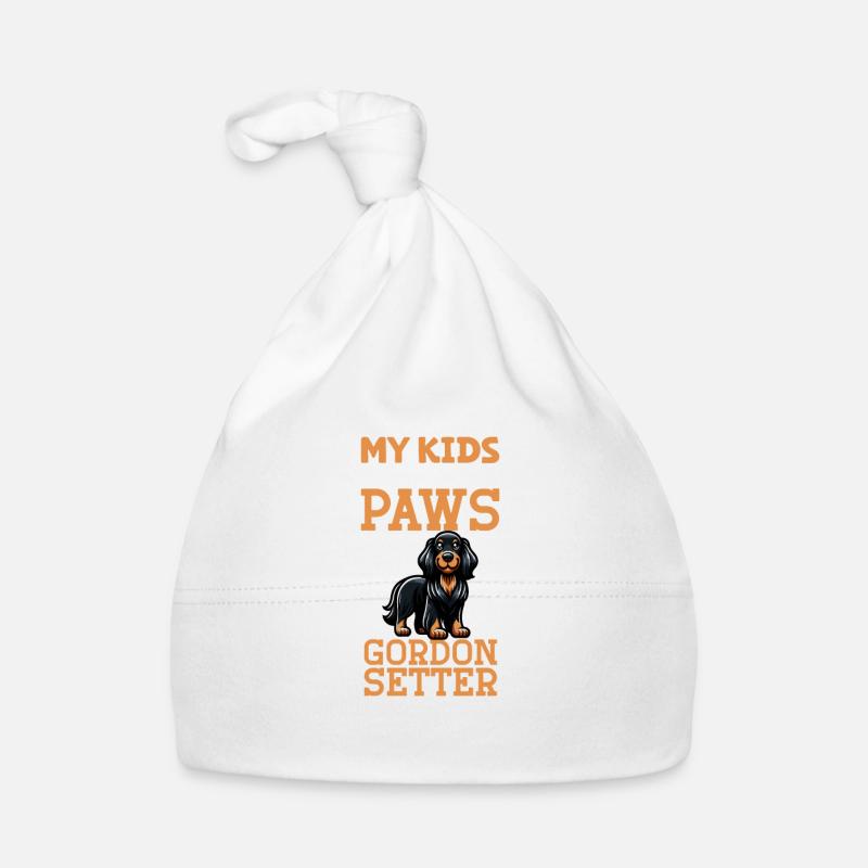 Gordon Setter Dad Organic Baby Cap
