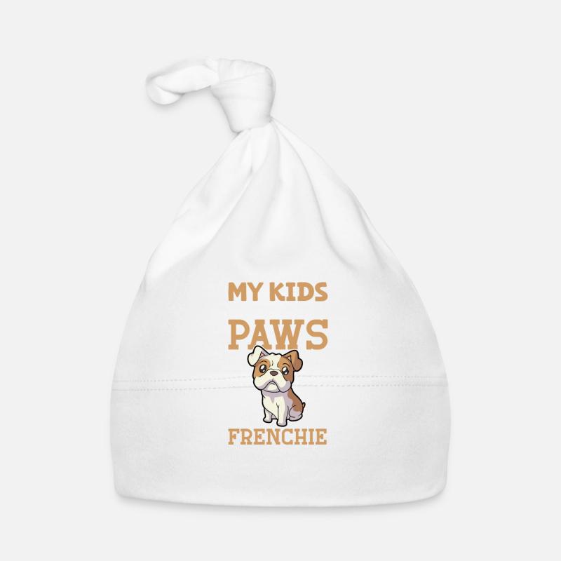 Papa bouledogue français Bonnet bio Bébé