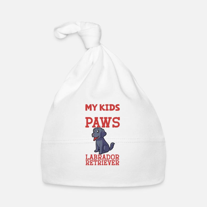Labrador Retriever Papa Baby Bio-Mütze