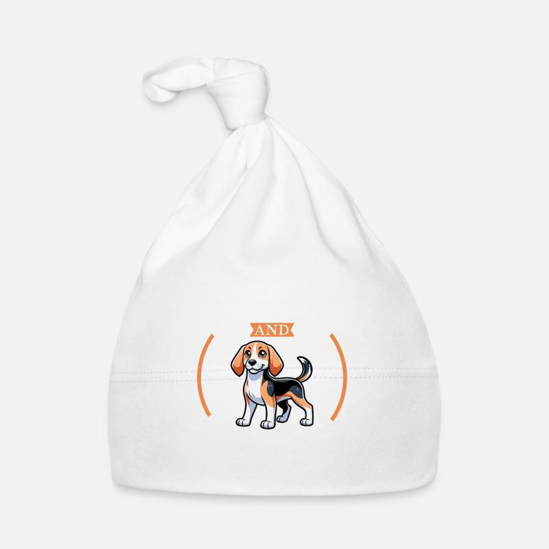 Café et foxhound anglais Bonnet bio Bébé