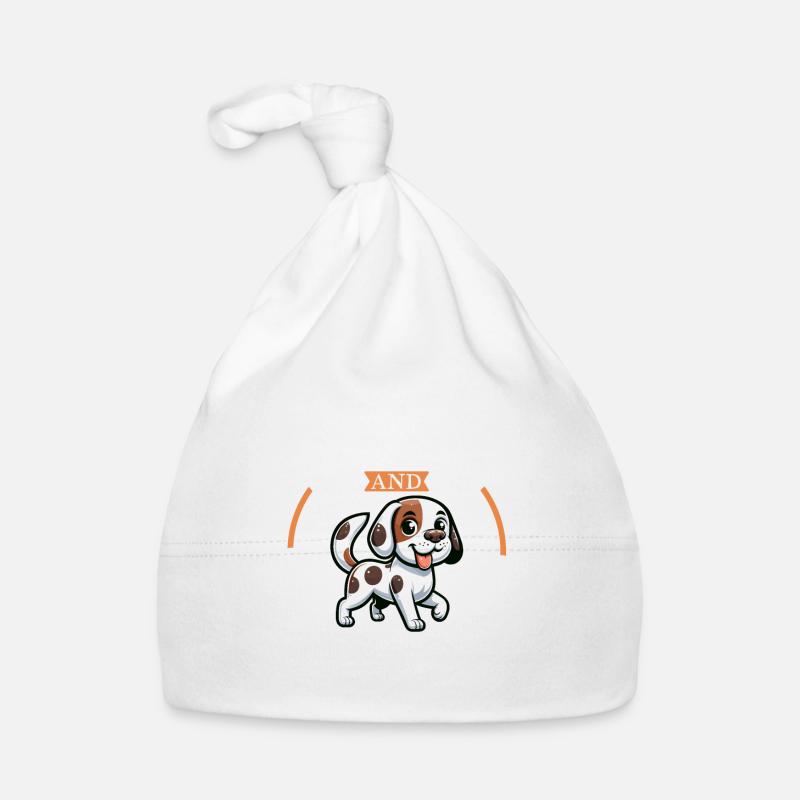Café et Braque du Bourbonnais Bonnet bio Bébé