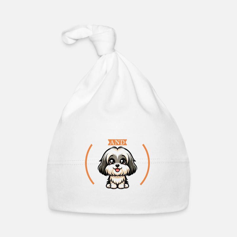 Coffee and Havanese Organic Baby Cap