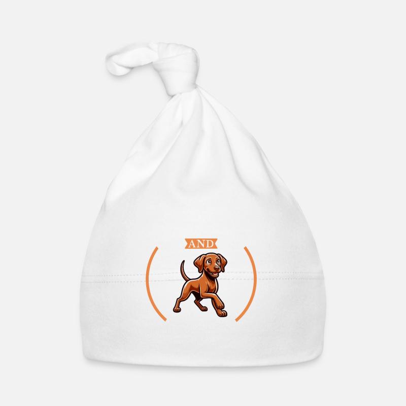 Café et Magyar Vizsla Bonnet bio Bébé