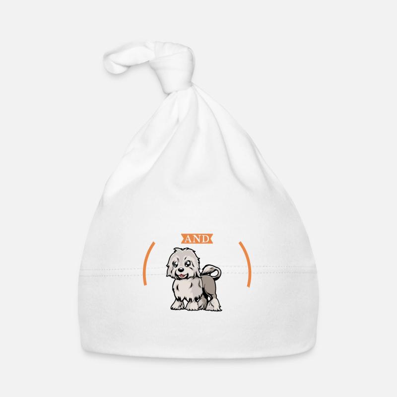 Kaffee und Löwchen Baby Bio-Mütze