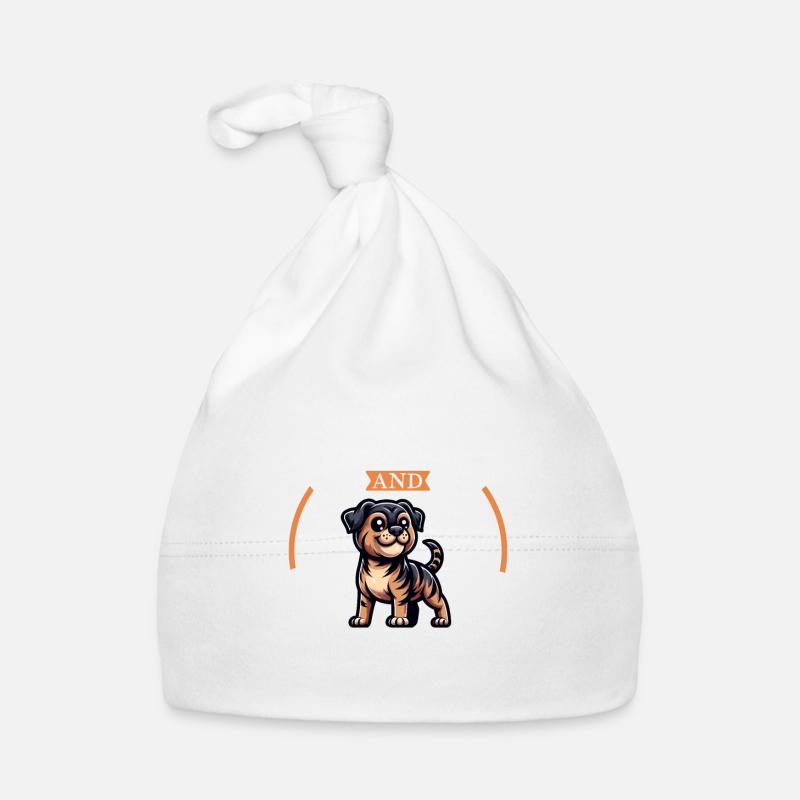 Kaffee und Majorero Canario Baby Bio-Mütze