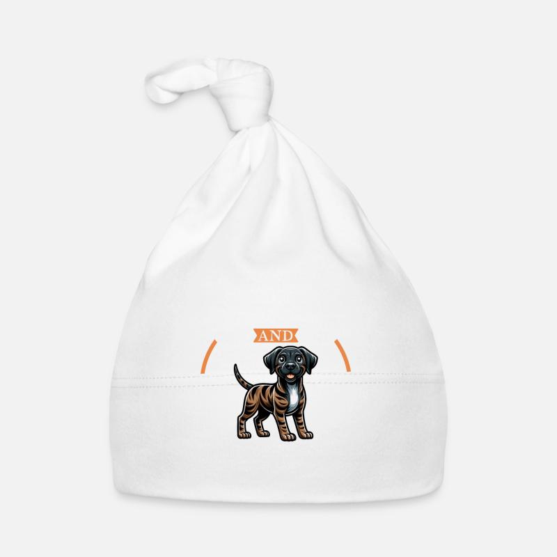 Coffee and Treeing Tennessee Brindle Organic Baby Cap
