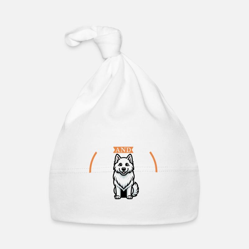 Coffee and Berger Blanc Suisse Organic Baby Cap