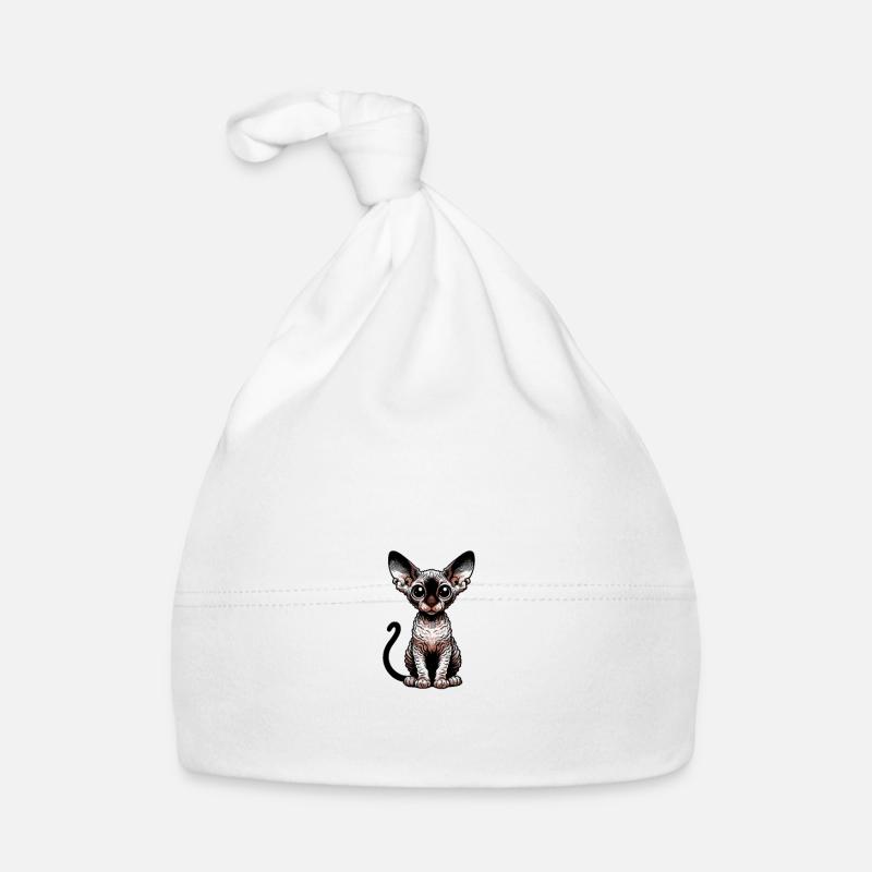 Jésus et mon Rex de Cornouailles Bonnet bio Bébé