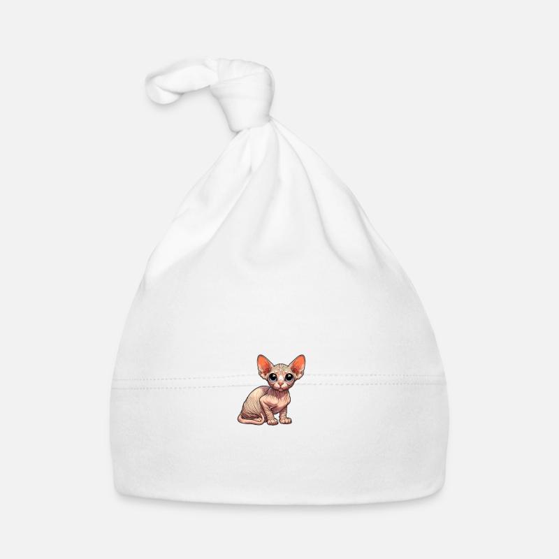 Jesus and my Sphynx Organic Baby Cap