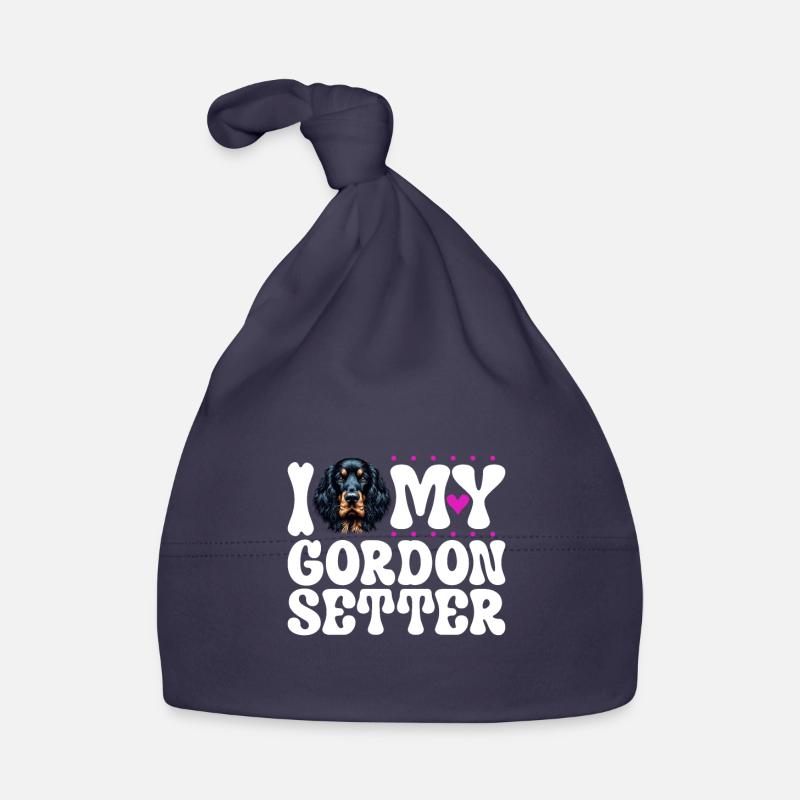 J’adore mon Gordon Setter Bonnet bio Bébé