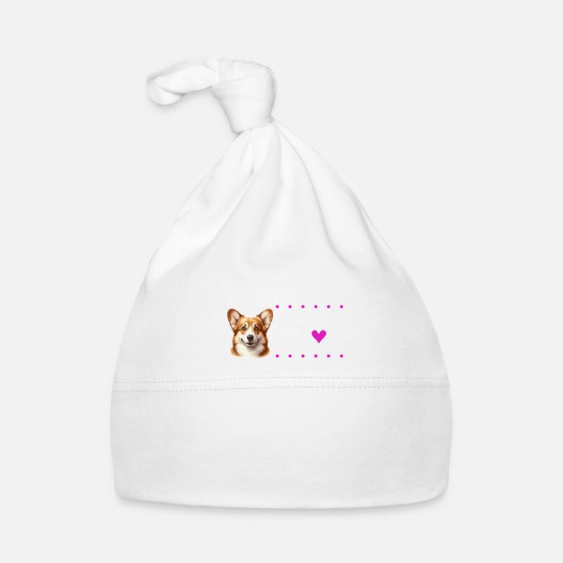 J’adore mon Welsh Corgi Pembroke Bonnet bio Bébé