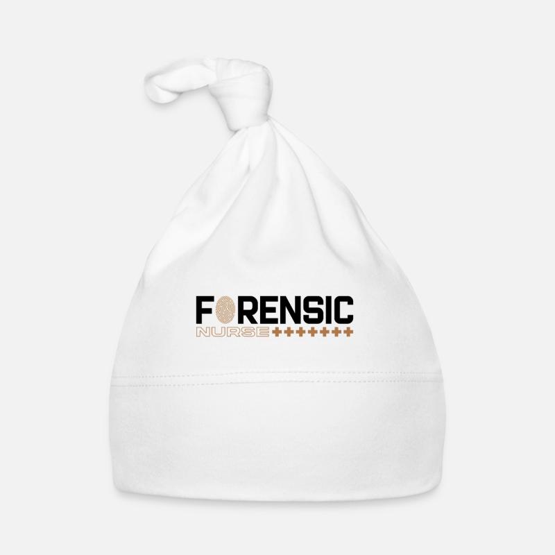 Forensic Nurse Forensic Criminalistics Scientist Organic Baby Cap