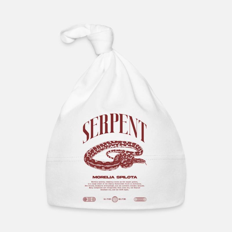 Tapis Python Moderne Reptile Keeper Streetwear Bonnet bio Bébé