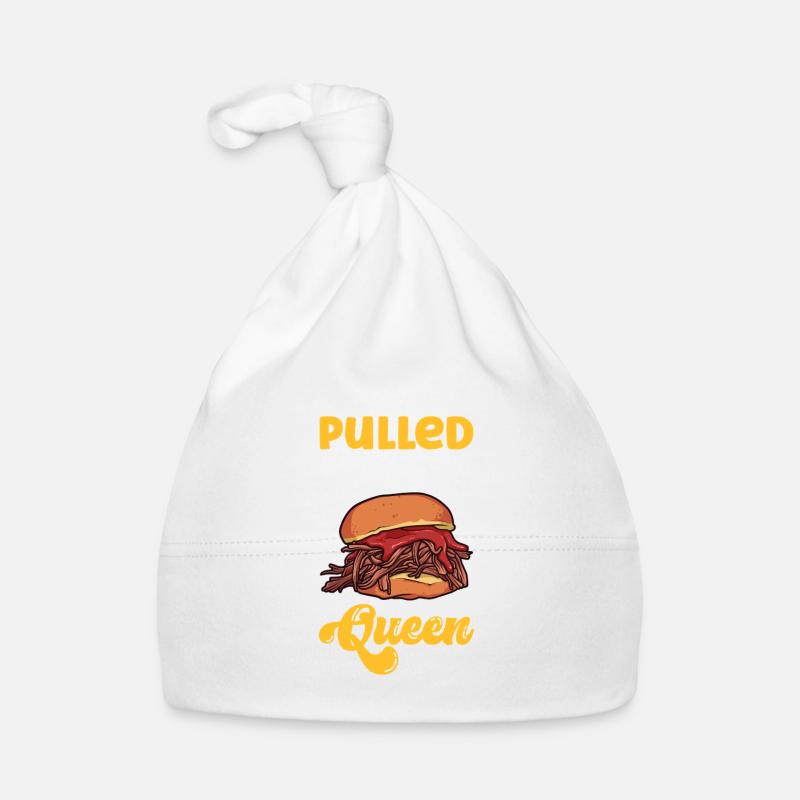 Pulled Pork Sandwich Queen Organic Baby Cap