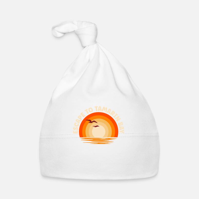 Je fuis vers la baie de Tamarin Bonnet bio Bébé